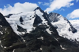 山,雪,雪域景观