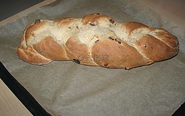 葡萄干辫子,葡萄干面包,面包