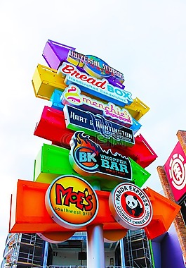 标志板,色彩缤纷,信息