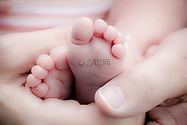 婴儿,脚,婴儿脚
