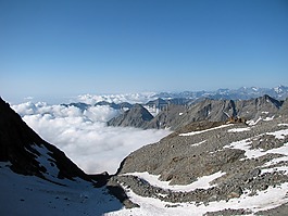 大天堂,冰川,山