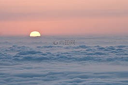 泰山,云海,日出