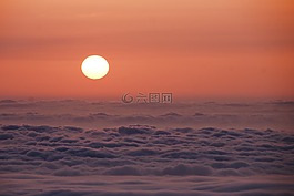 泰山,云海,日出