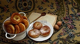 甜甜圈,主席,木勺