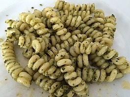 香蒜酱,面条,午餐