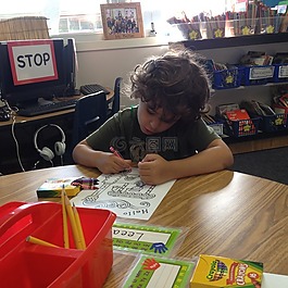 课堂,儿童,学生