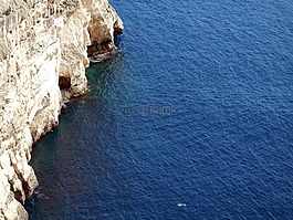 砂浆,海,岩石
