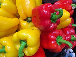 辣椒粉,红色,黄