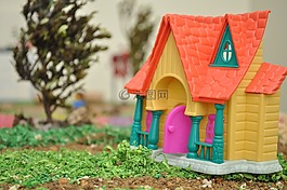 房子,模型,玩具