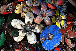 艺术,金属,有光泽