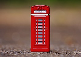 公用电话亭,英语,电话