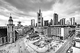 citiyscape,法兰克福,卫戊大本营