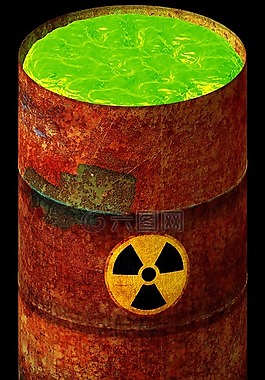 核,废物,放射性