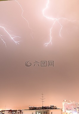 照明,闪照明,雷暴