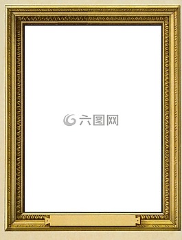 黄金,帧,古董
