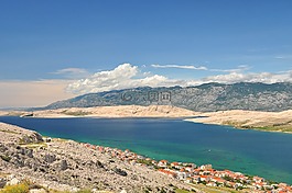 pag 的岛屿,韦莱比特方向,城市
