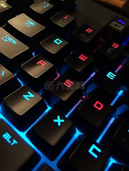 键盘,游戏玩家,计算机