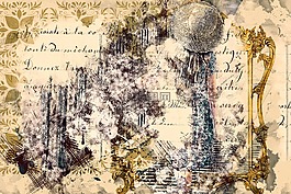 艺术,拼贴画,设计