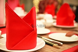 表设置,餐饮,表