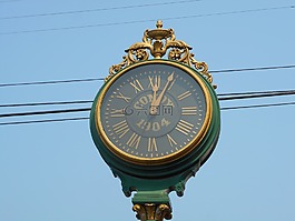 城市钟,绿色钟,1904
