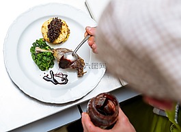 鸡,食品,糖浆