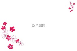 鲜花,红色,装饰
