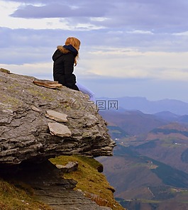 山,思维,背景