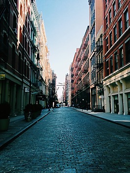 路,路面,窄
