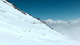 布鲁斯,山,雪