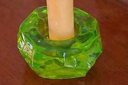 烛台,绿色,蜡烛
