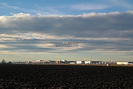 机场,飞机,离境