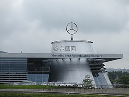 梅赛德斯奔驰,斯图加特,德语