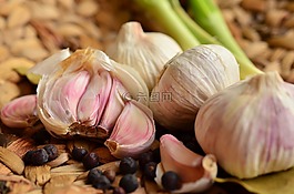 大蒜,块茎,食品