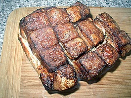 地壳烤,烤猪肉,rind