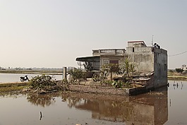 农村,越南,房子