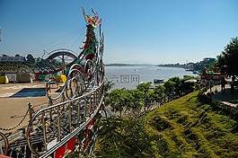 湄公河流域,河,金三角