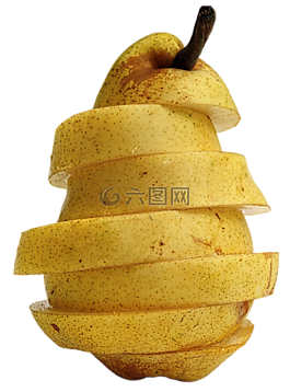 梨,切片,威廉姆斯基督