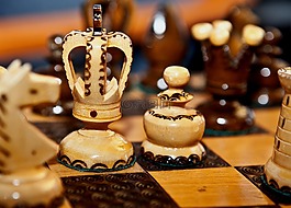 象棋,木制国际象棋,国际象棋 rzeżbione