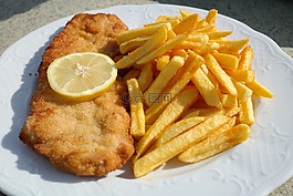 schnipo,肉片与法国,炸肉排