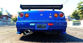 日产,gtr,r34