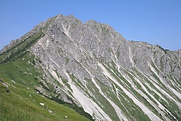 ponten,山,阿尔高阿尔卑斯山