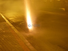 烟花,火山爆发,预览