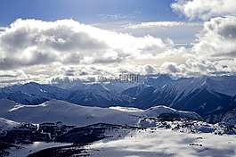 班夫,sunshinevillage,山