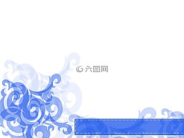 蓝色,矢量,背景