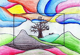 木材,颜色,七彩祥云