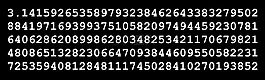 pi,环路,直径