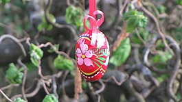 复活节,鸡蛋,被绘的蛋