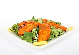 食欲,餐饮,鸡肉沙拉