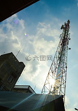 塔,广播电台,广播