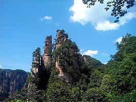 张家界,风景,山